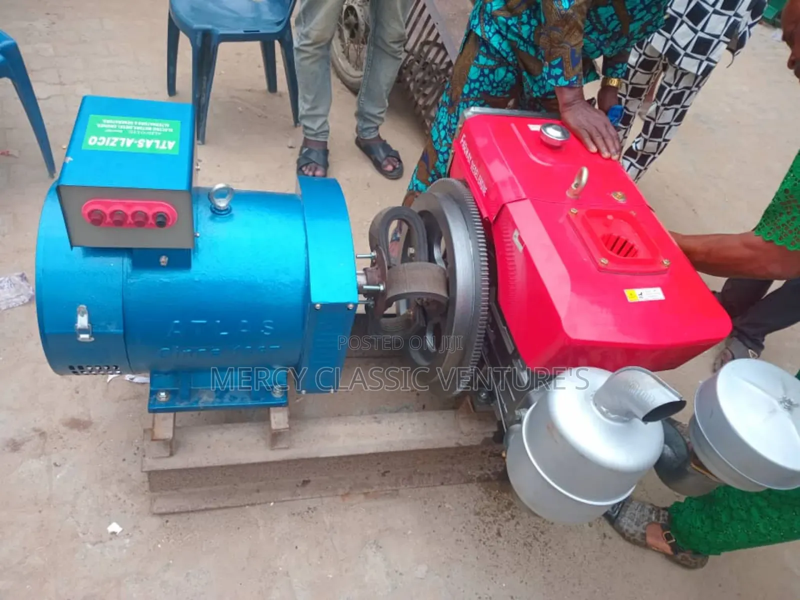 ATLAS 9.4kVA Industrial Heavy-Duty Diesel Generator Set –Reliable High