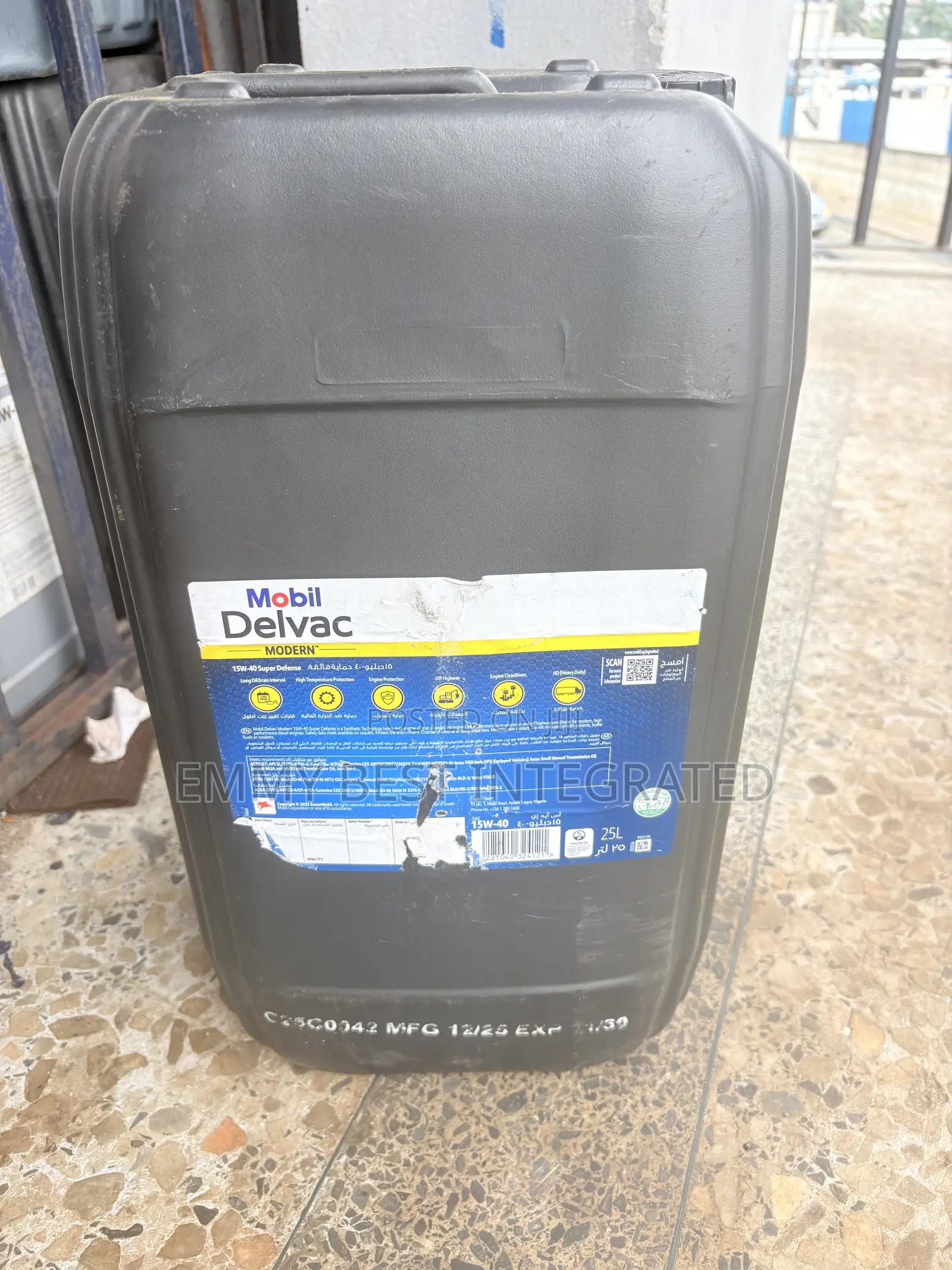 Mobil Delvac Modern 15w-40 Super Defense