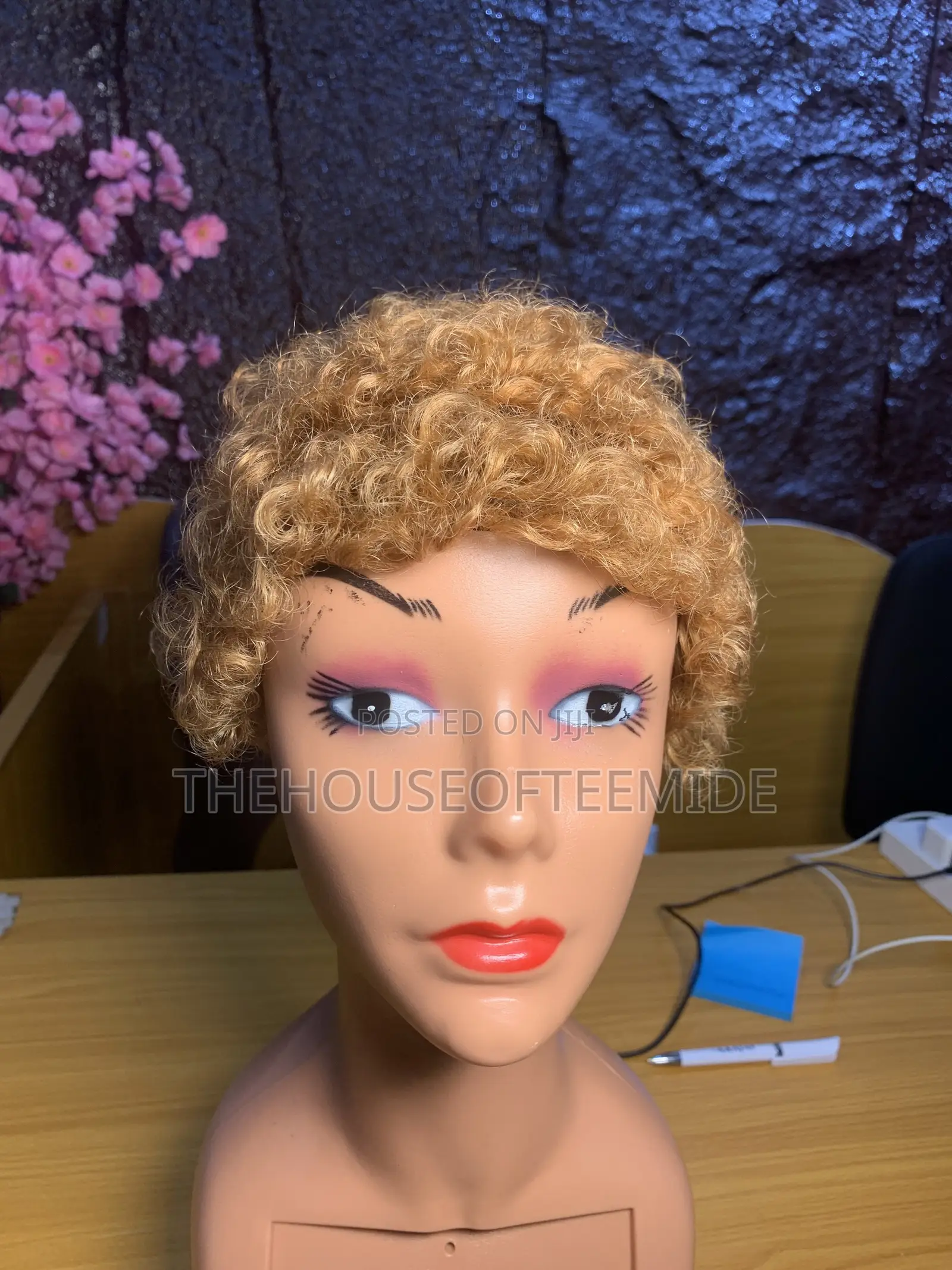 Gold Cap Wig