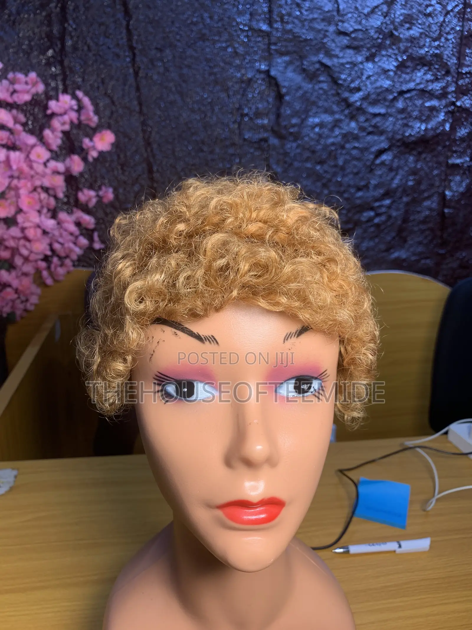 Gold Cap Wig