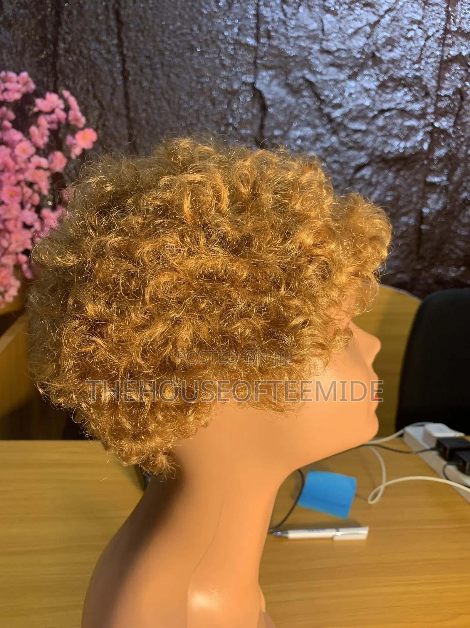Gold Cap Wig