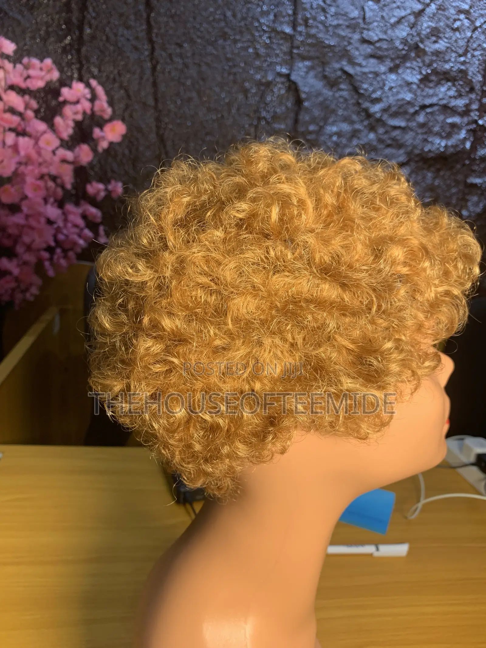 Gold Cap Wig