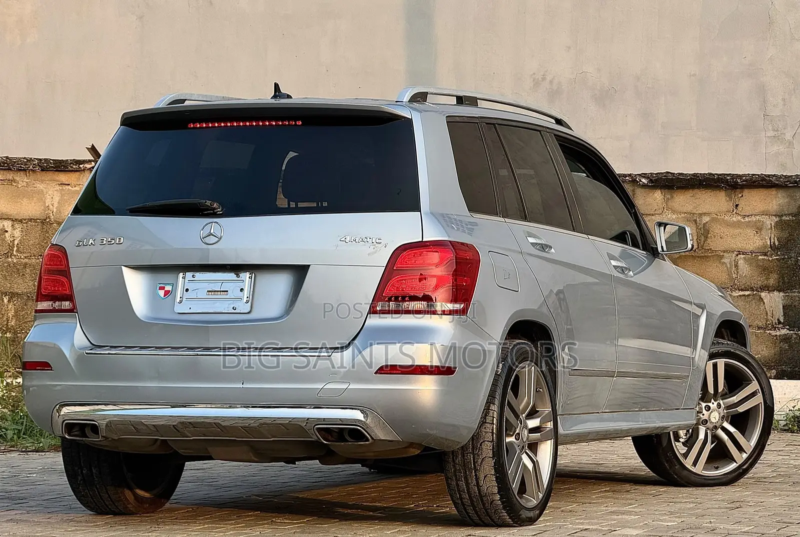 Mercedes-Benz GLK-Class 350 4MATIC 2014 Silver