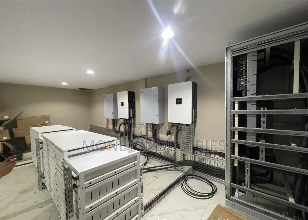 256kwh Deye Commercial Energy Storage Lithium Battery High Voltage