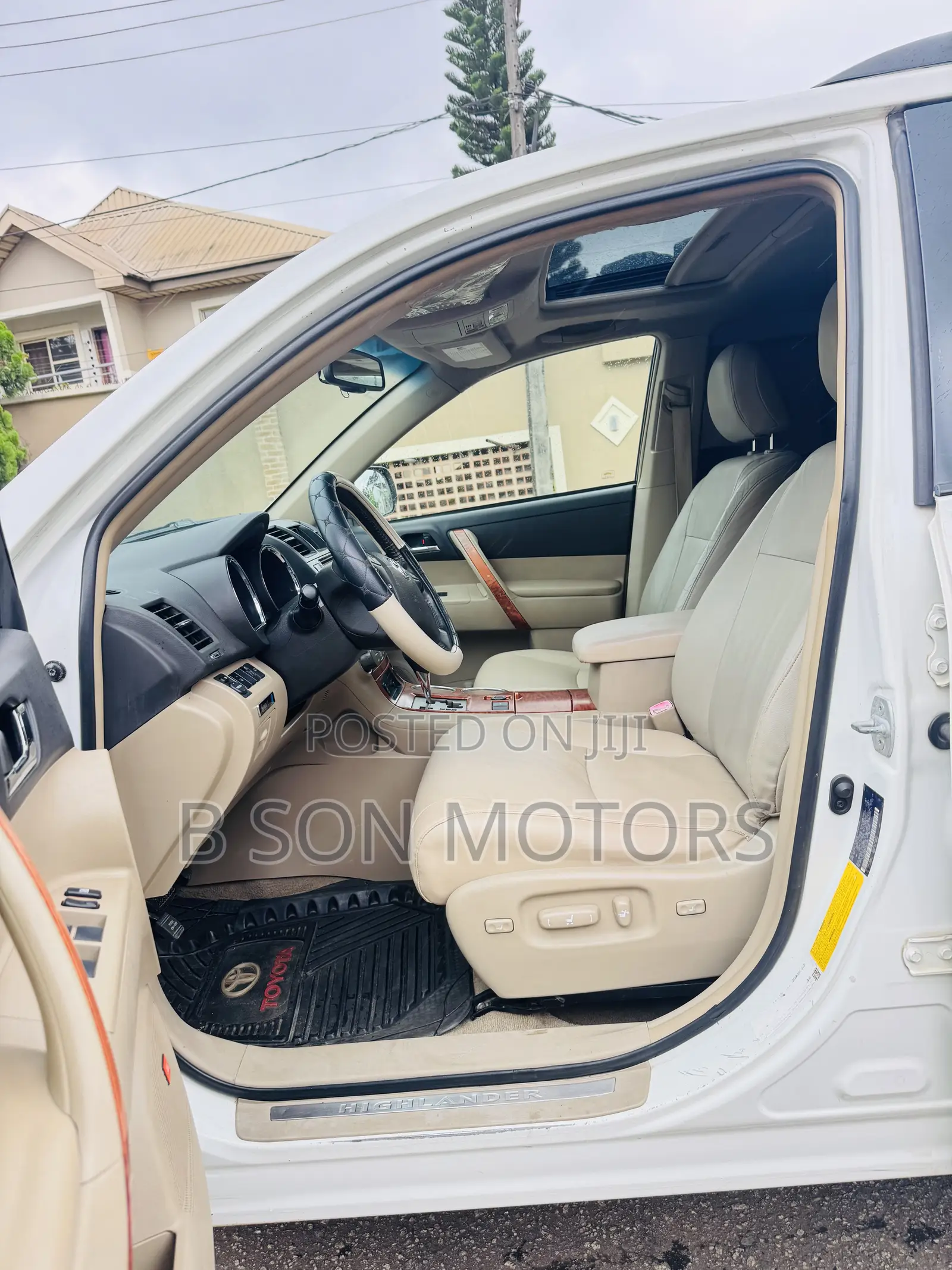 Toyota Highlander Limited 2008 White