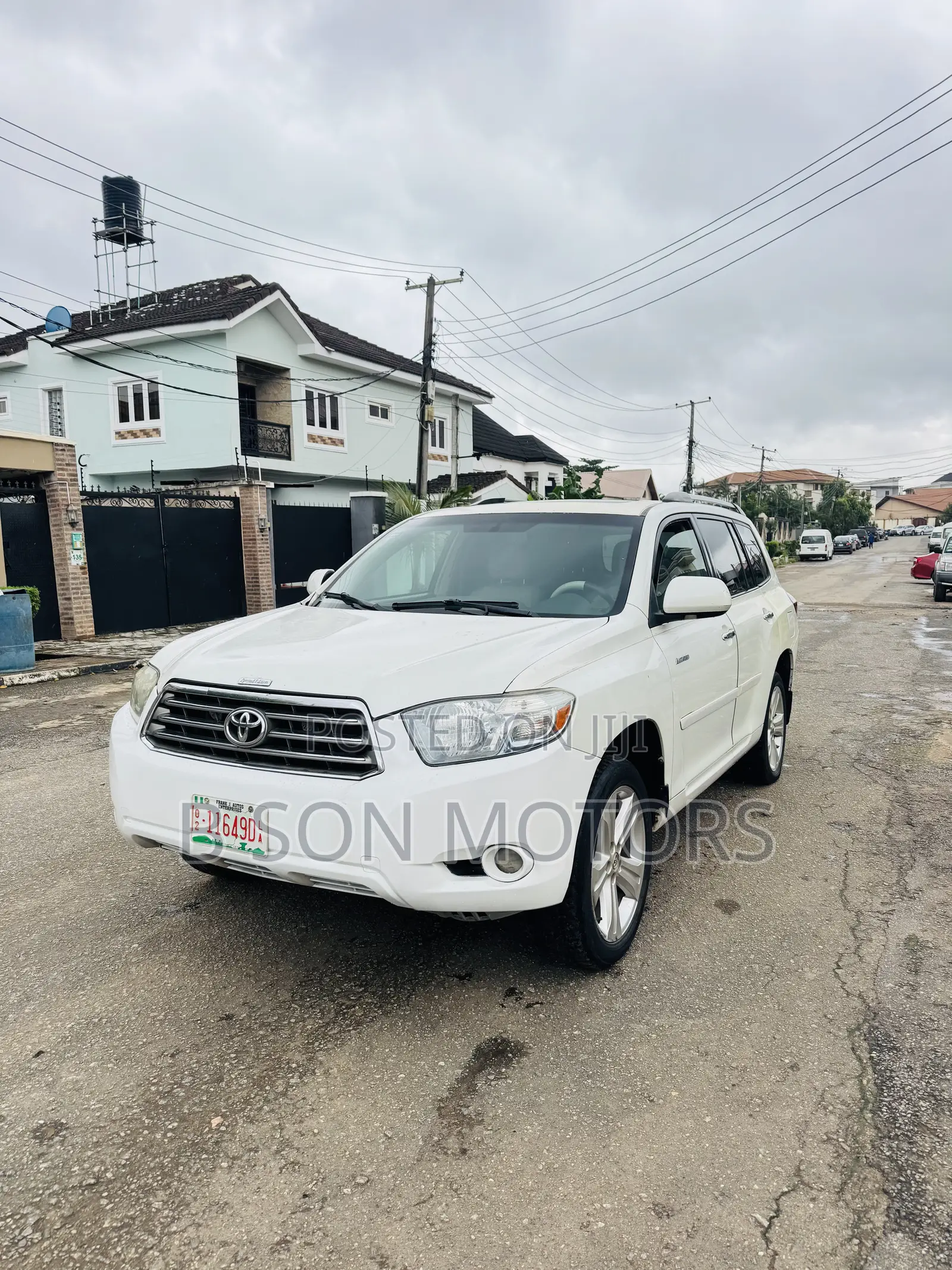 Toyota Highlander Limited 2008 White