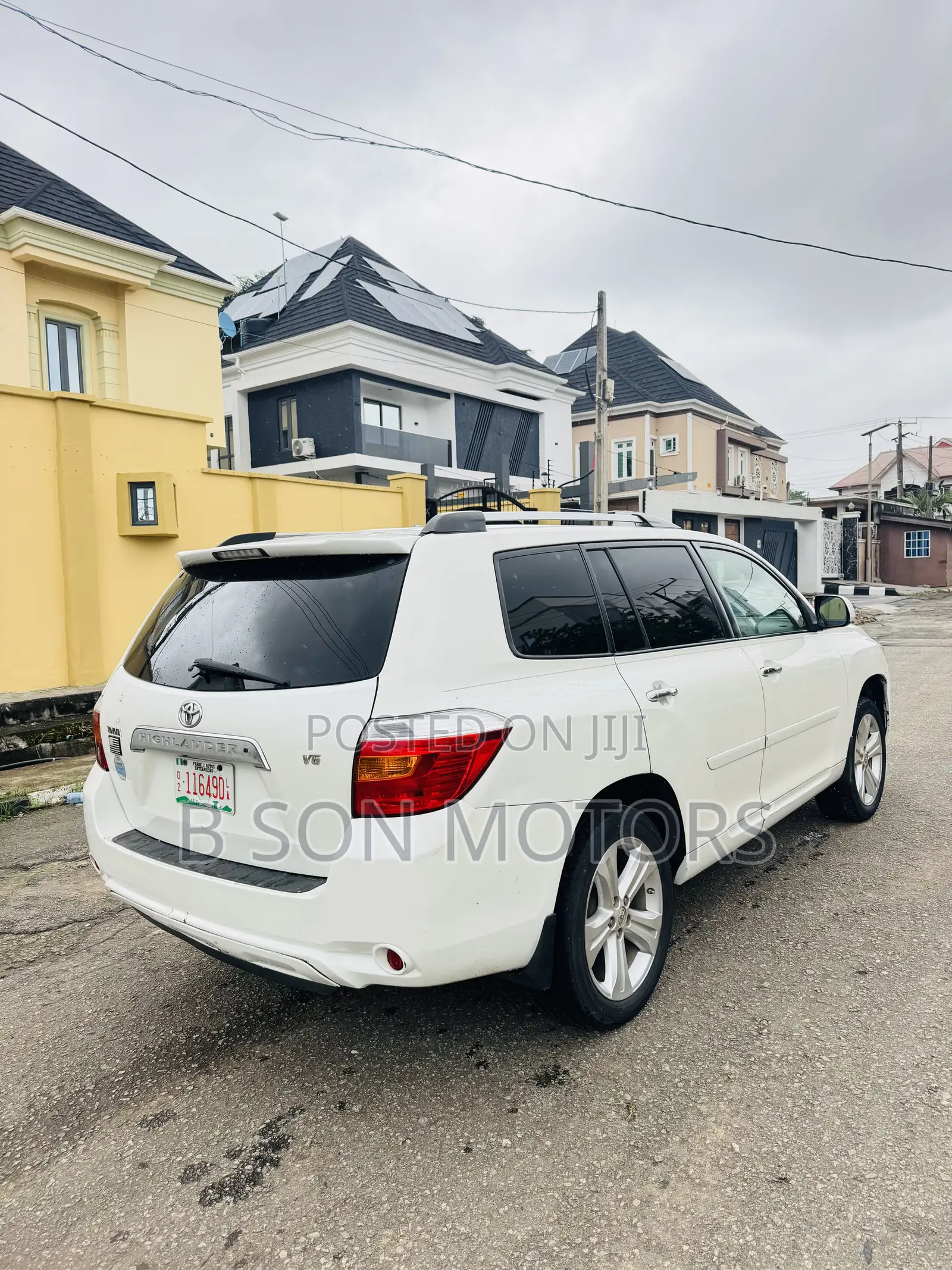 Toyota Highlander Limited 2008 White