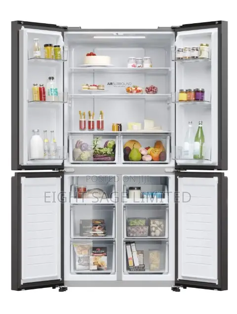 Haier Thermocool Side by Side Refrigerator 440L HRF-525SS