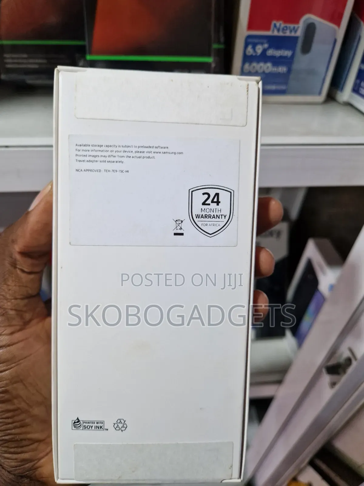 New Samsung Galaxy A07 4G 128 GB Black