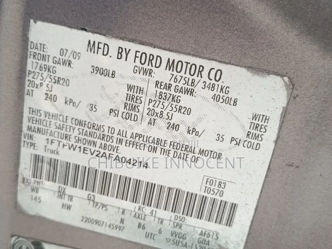 Ford F-150 2010