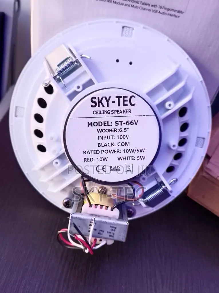 Sky-Tec 20watts Flameless Ceiling Speakers 6.5inches