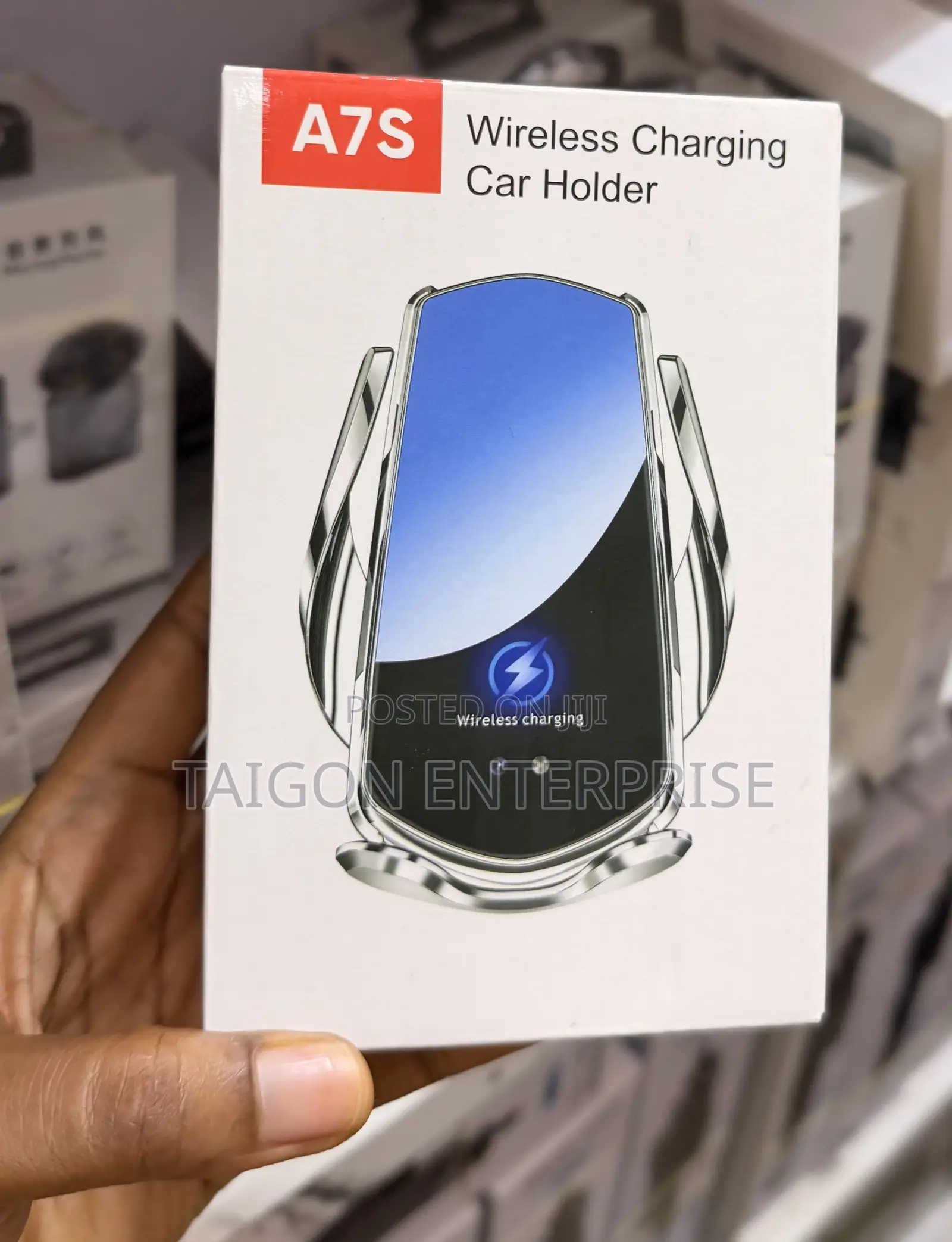 A7S Wireless Car Phone Holder/Charger