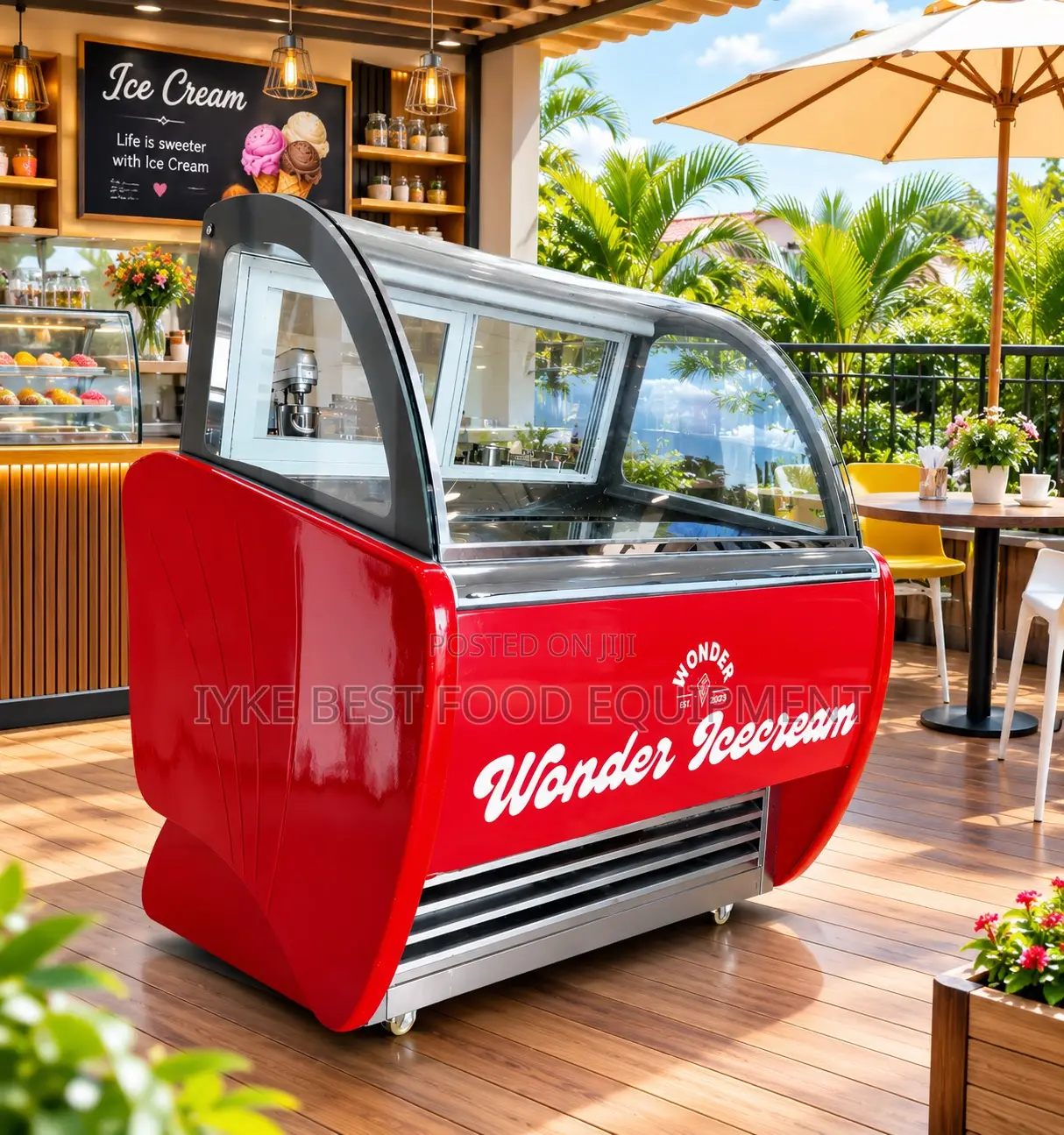 Ice Cream Display Freezer