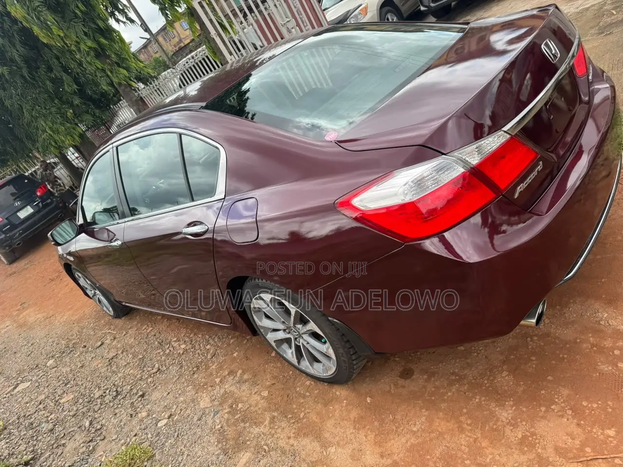Honda Accord Sport 4dr Sedan FWD (2.4L 4cyl 2A) 2013 Red