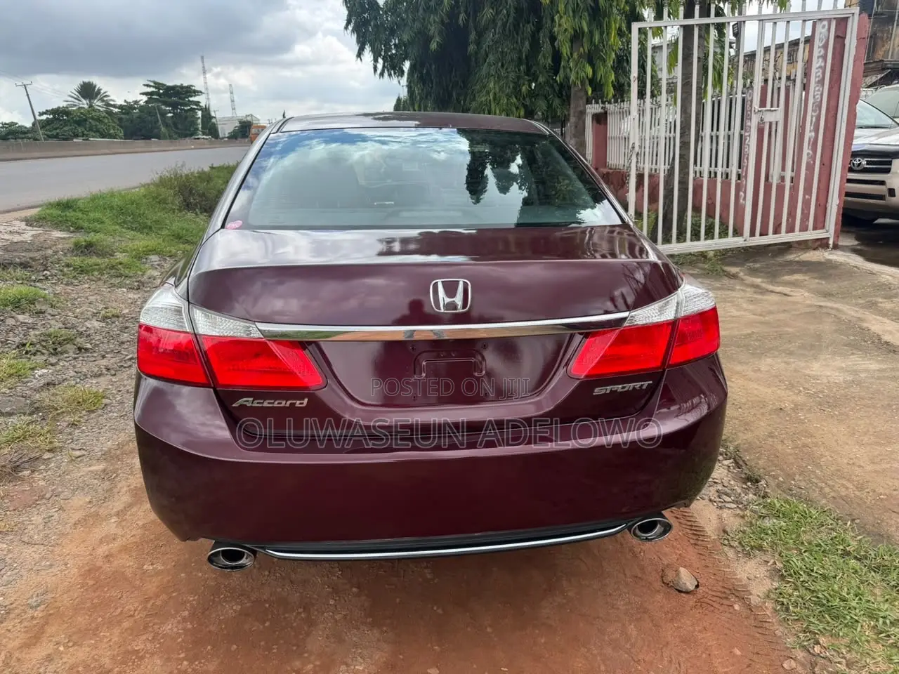 Honda Accord Sport 4dr Sedan FWD (2.4L 4cyl 2A) 2013 Red