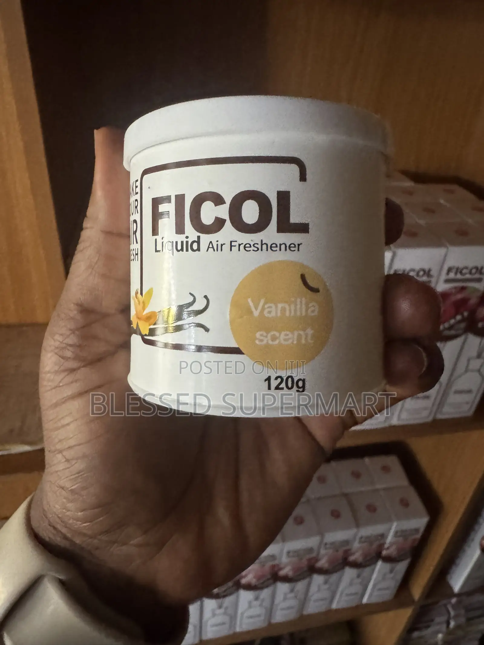 Ficol Liquid Peach Car Air Freshener