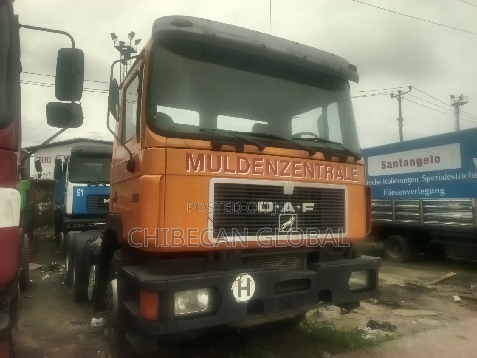MAN Diesel 19.422 FLS (MAN F90) 6×4 Tractor Head 10 Tyres