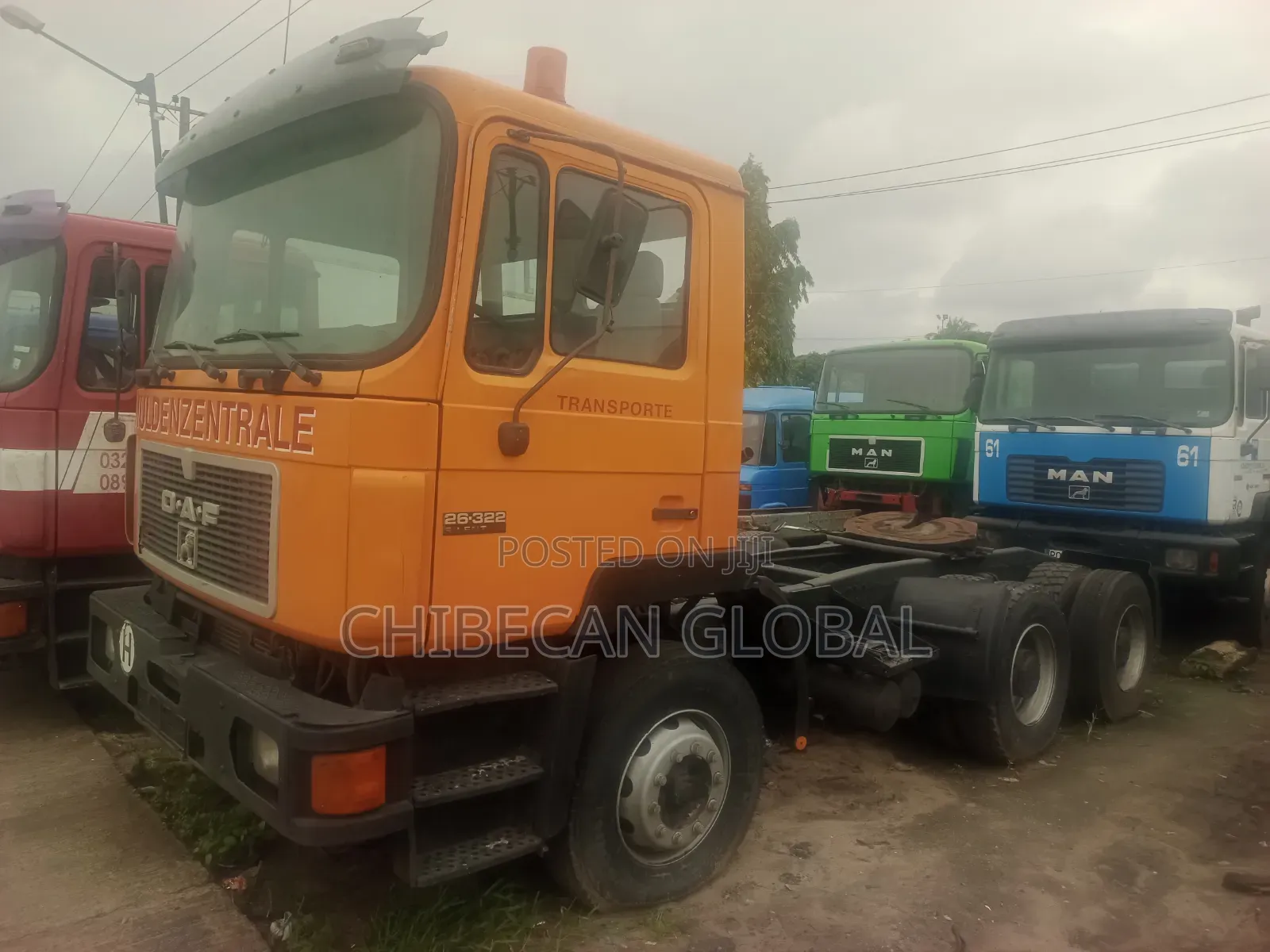 MAN Diesel 19.422 FLS (MAN F90) 6×4 Tractor Head 10 Tyres