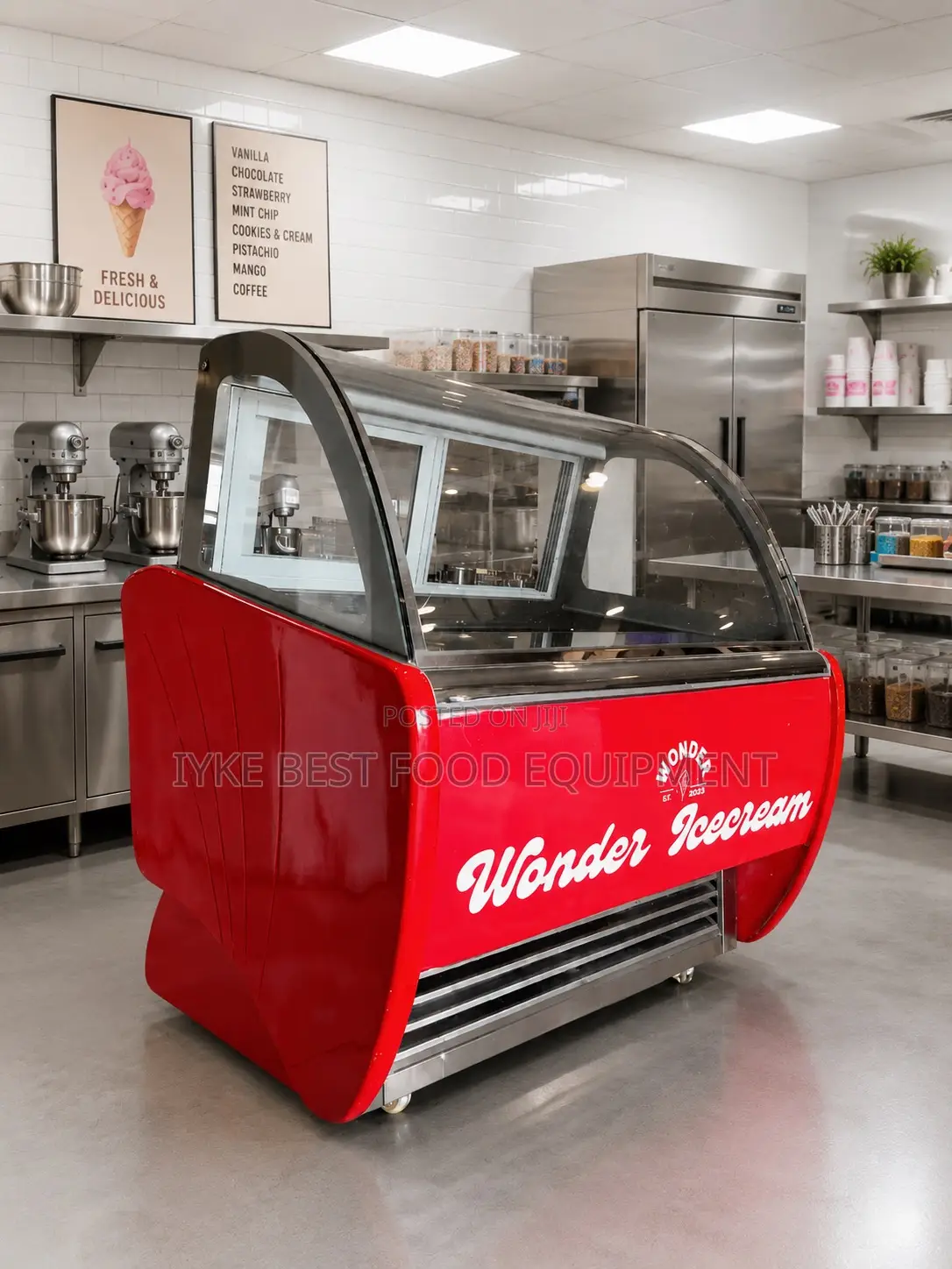 Ice Cream Display Freezer