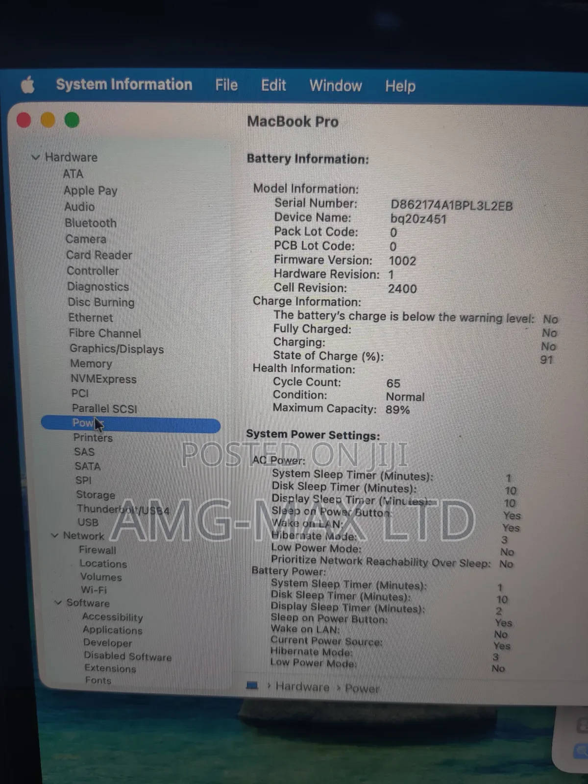 Laptop Apple MacBook Pro 2020 M1 16GB Apple M1 SSD 512GB