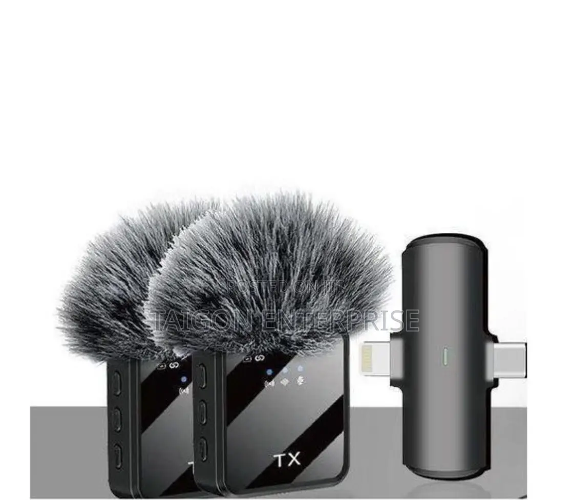 F15-2 (3 in 1) Wireless Microphone With Noise Cancellation
