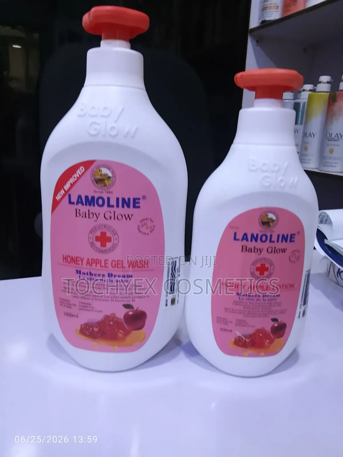 Lanoline Baby Glow Honey Apple Lotion Gel Wash