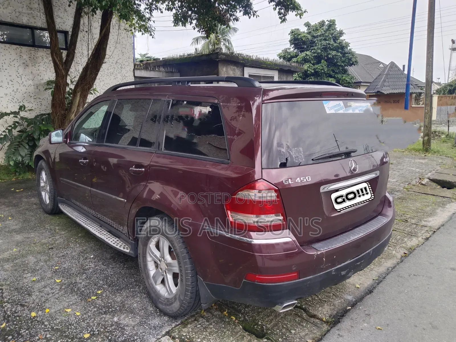 Mercedes-Benz GL-Class 2008 Red