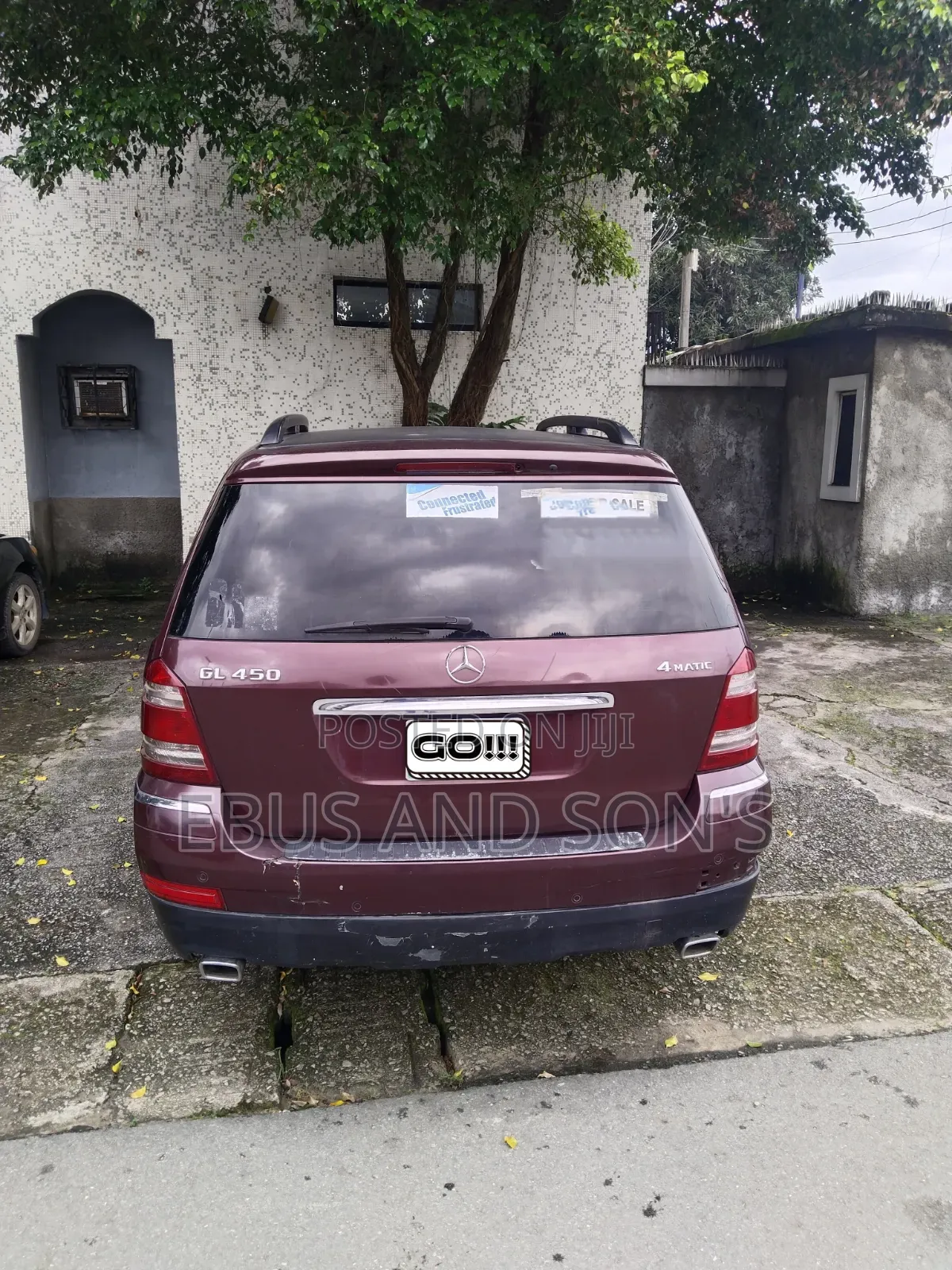 Mercedes-Benz GL-Class 2008 Red