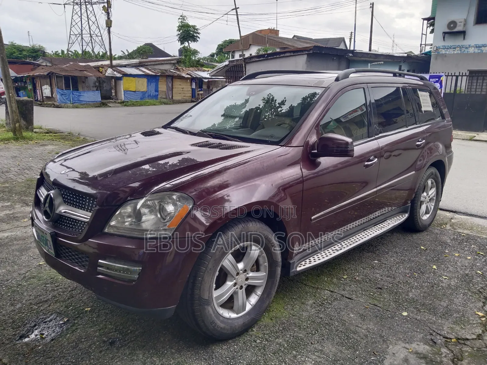 Mercedes-Benz GL-Class 2008 Red