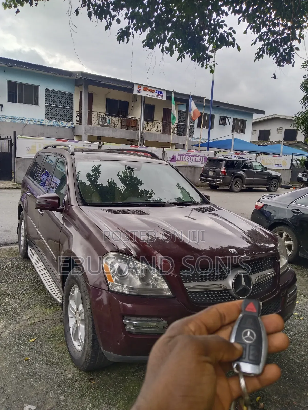 Mercedes-Benz GL-Class 2008 Red