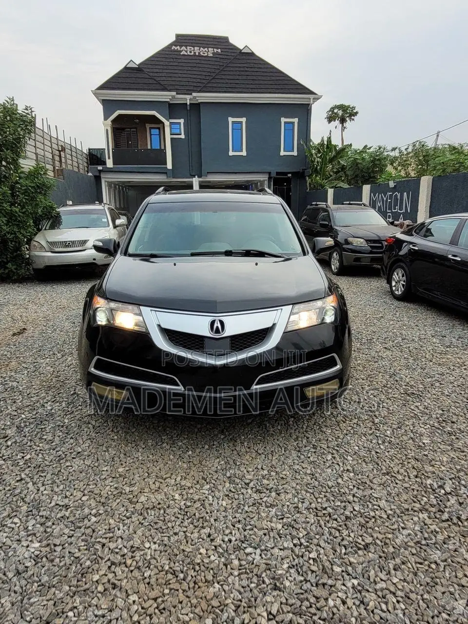 Acura MDX Advance Package SUV AWD (3.7L 6cyl 6A) 2010 Black