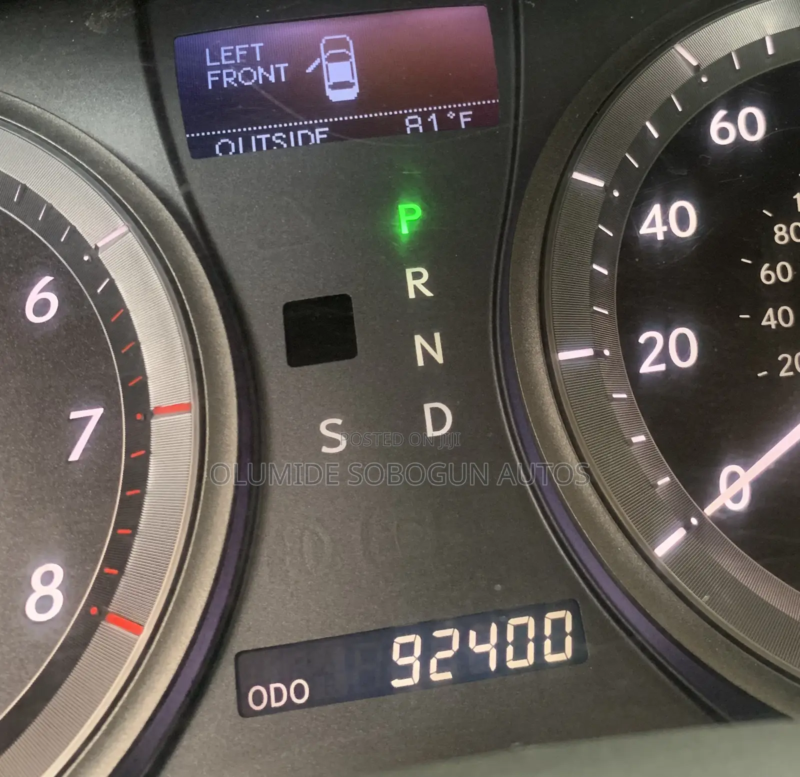 Lexus ES 350 2008 Burgundy