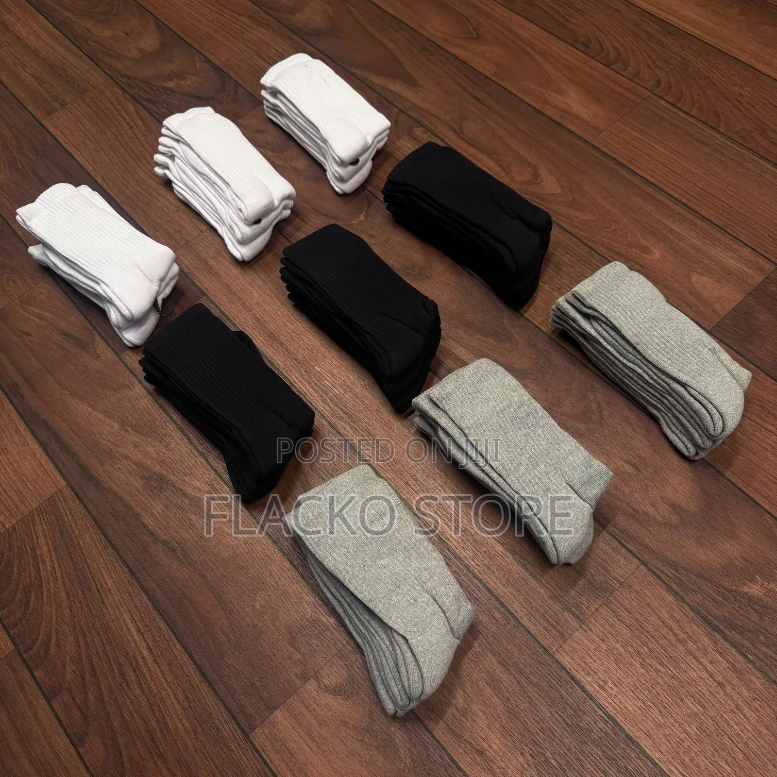 3 in 1 High Quality Plain Thick Long Socks