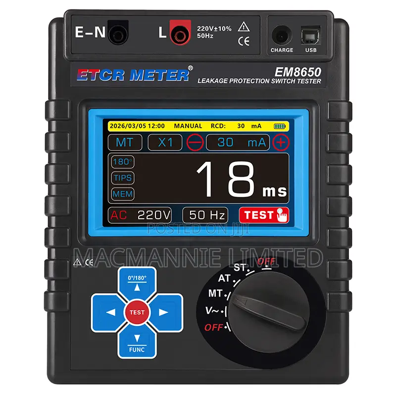 ETCR8650 Leakage Protector Tester