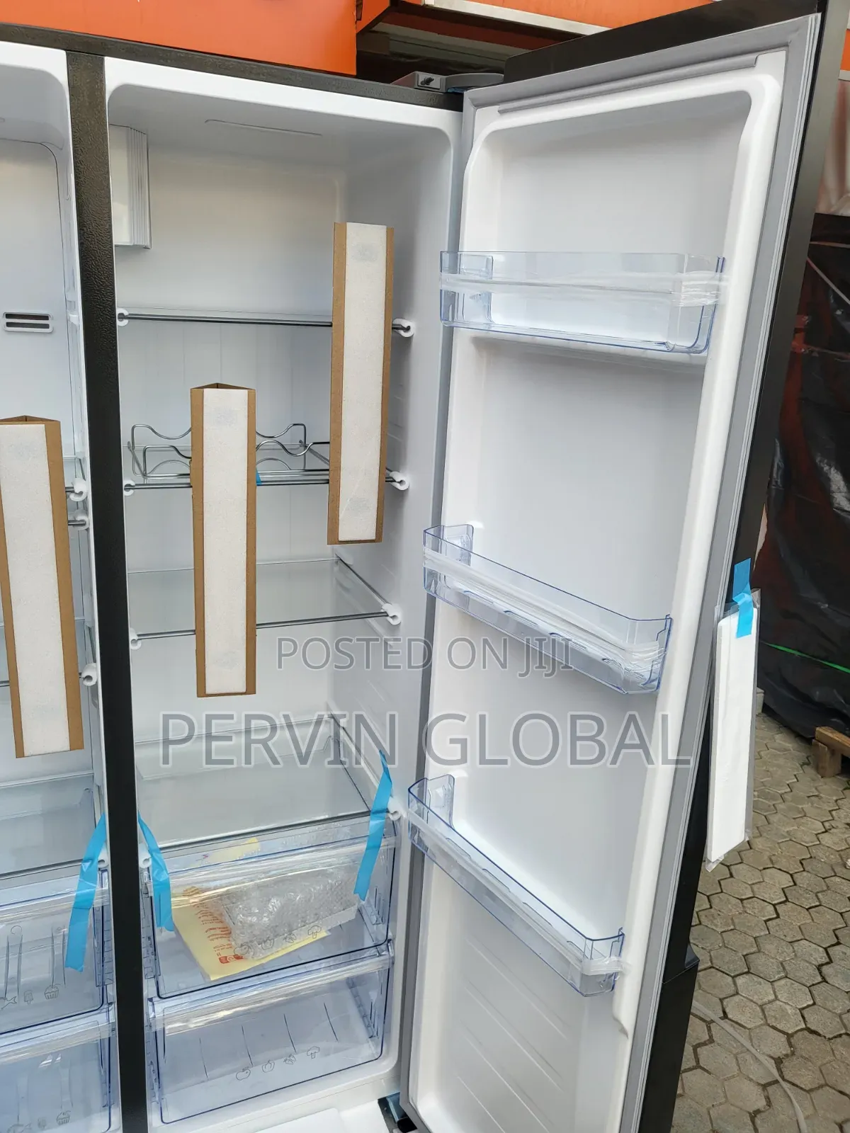 Nexus Sidebyside Fridge Nx550bgi 500l Inverter