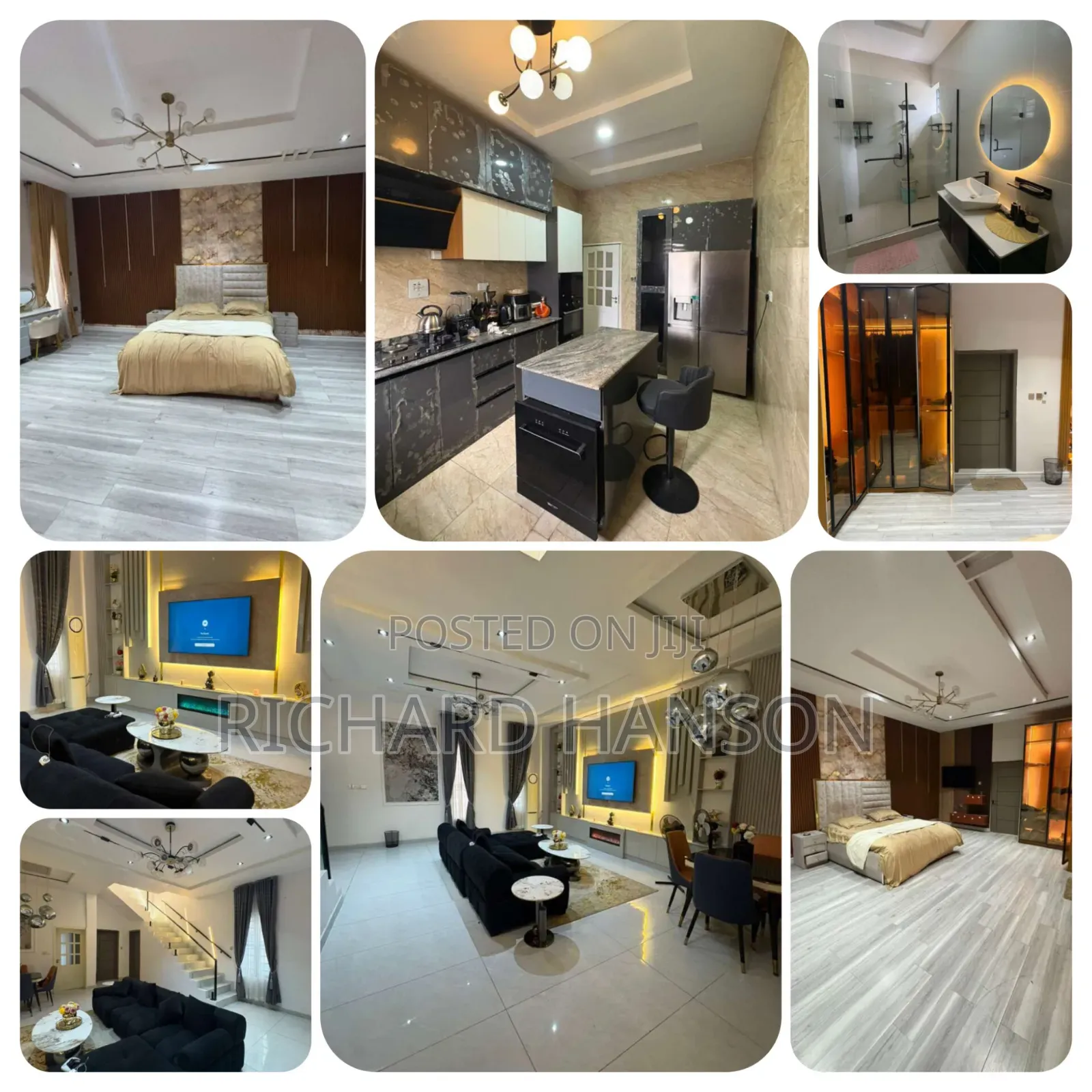 Furnished 4bdrm Duplex in Secured, Thomas Estate for rent