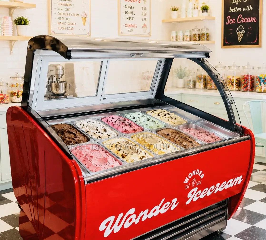 Ice Cream Display Freezer