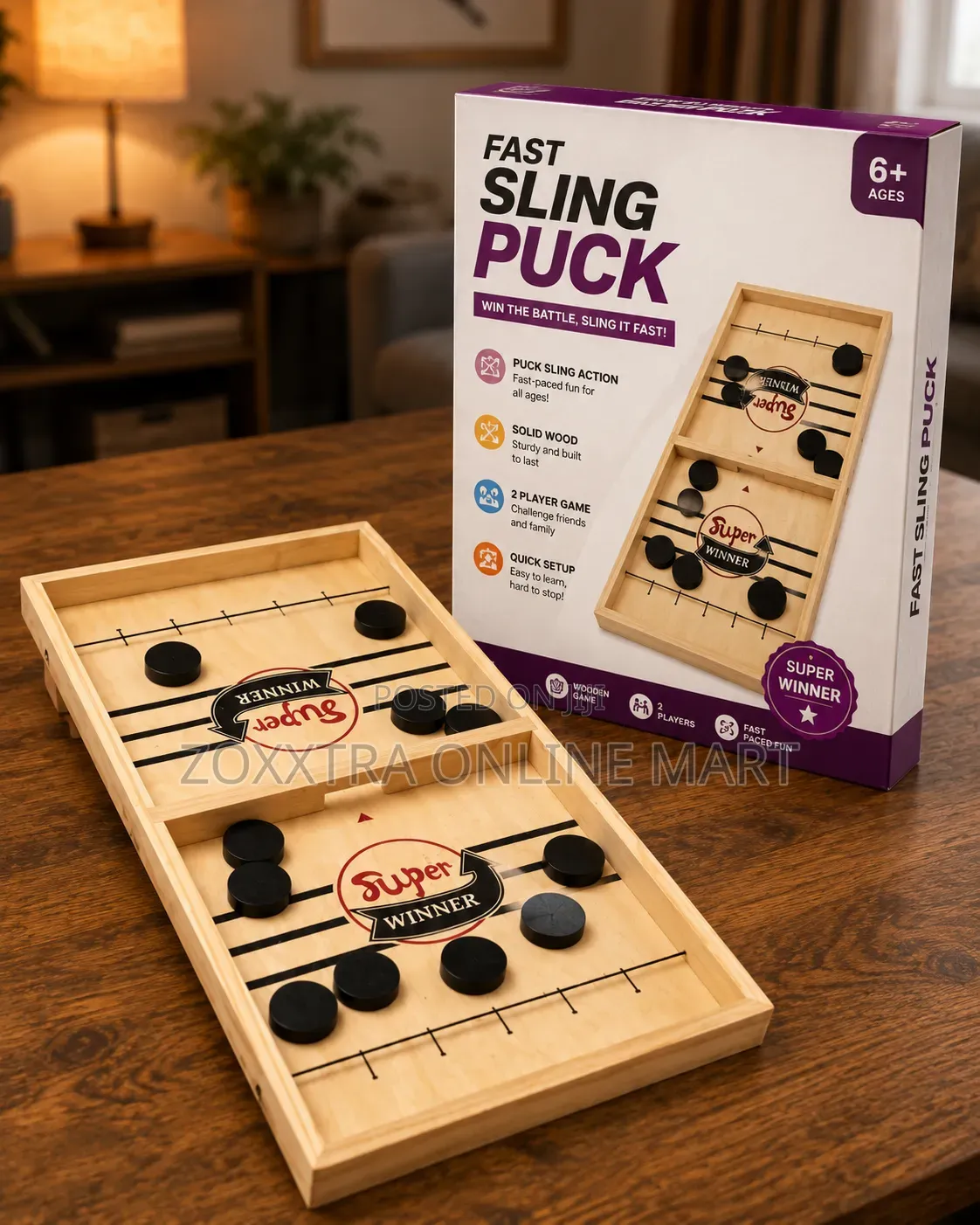 Fast Sling Puck Game