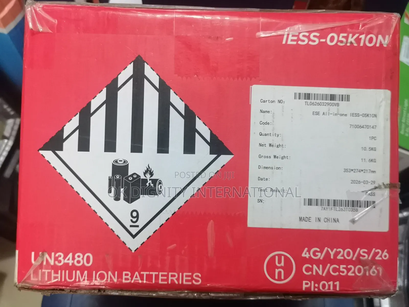 Energy Power Tank 500W / 1000Wh All-in-One ESS Solar Generator