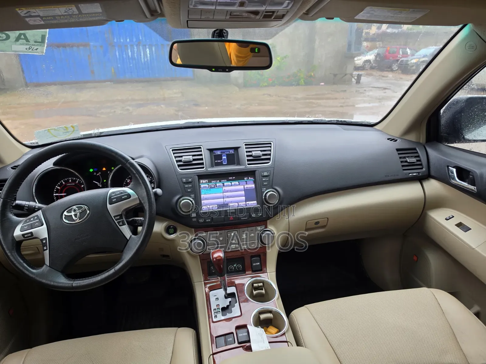 Toyota Highlander Limited 2012 White