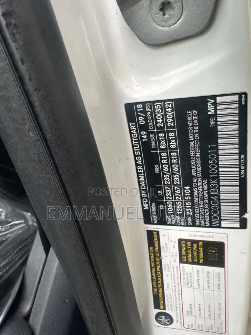 Mercedes-Benz GLC-Class 2019 White