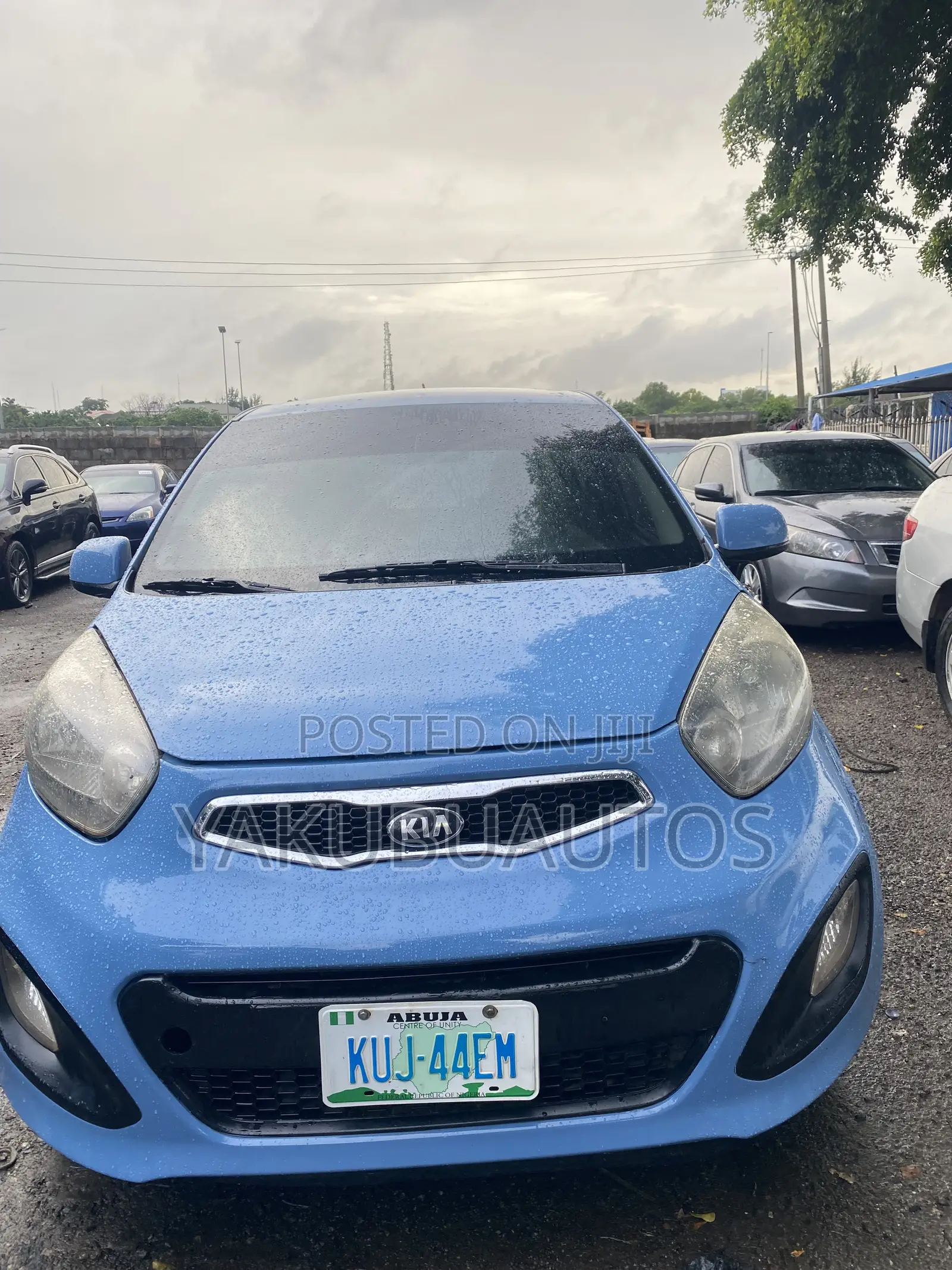 Kia Morning 2012 Blue