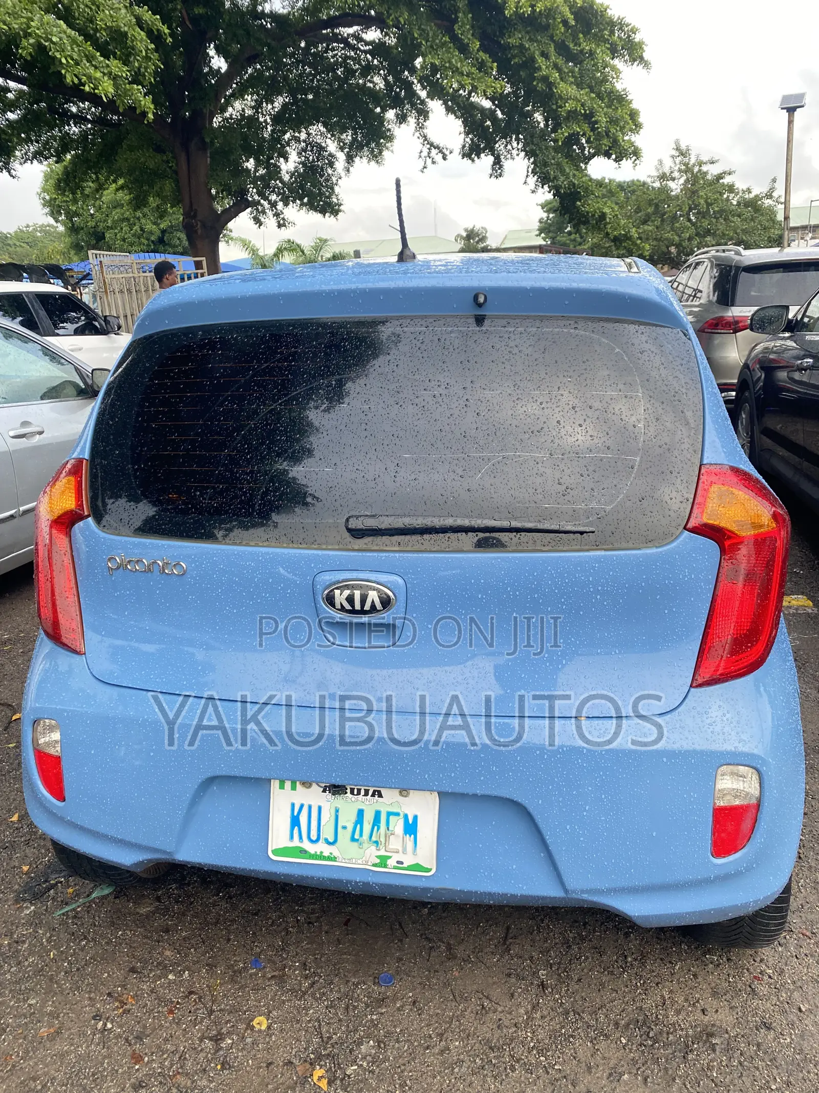 Kia Morning 2012 Blue