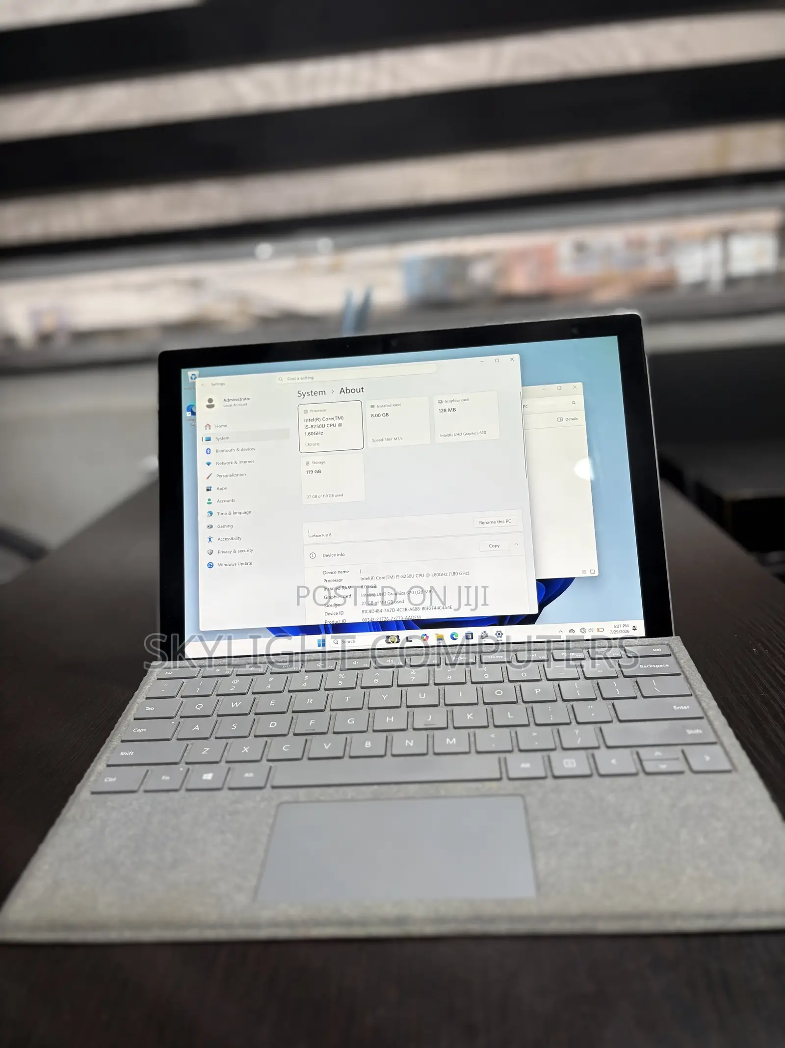 Laptop Microsoft Surface Pro 8 8GB Intel Core i5 SSD 256GB