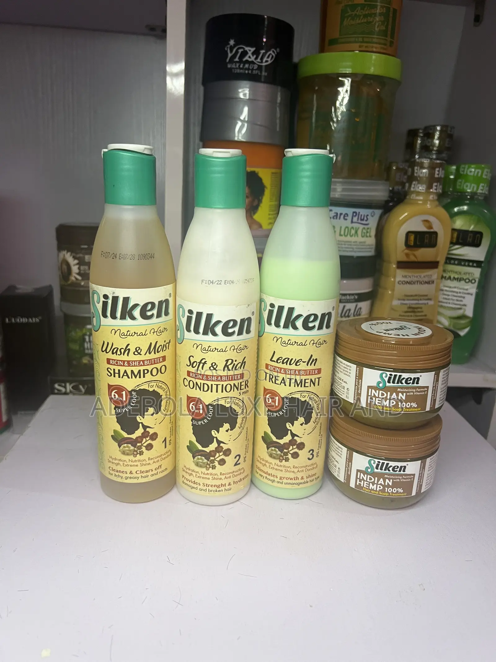 Silken Shampoo, Conditioner, Leave-in Conditioner Which Hair Cream