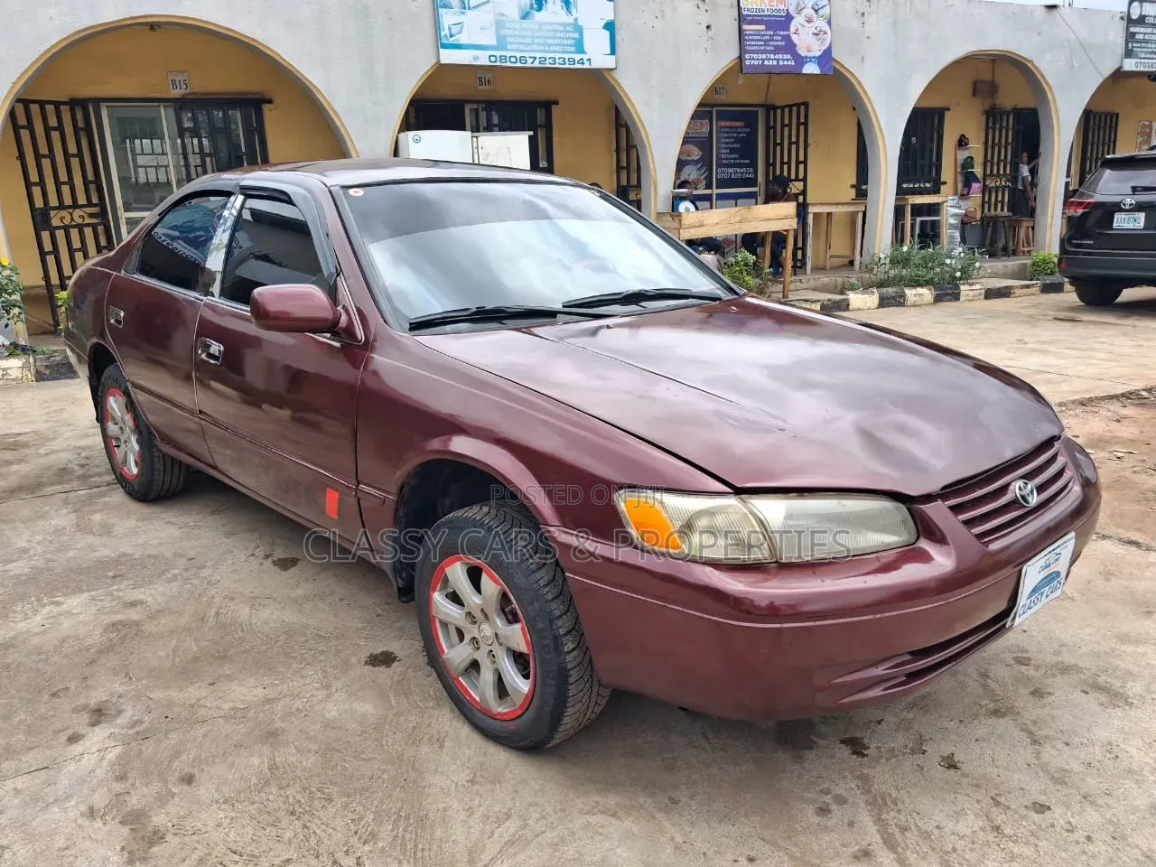 Toyota Camry LE 4dr Sedan (2.2L 4cyl 4A) 2000 Red