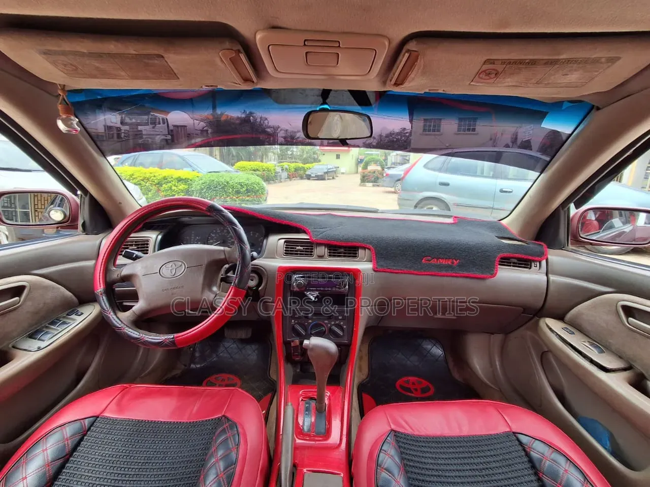 Toyota Camry LE 4dr Sedan (2.2L 4cyl 4A) 2000 Red