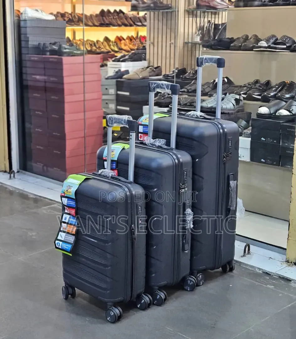 Hard-Shell /Plastic 3-in-1 Trolley Suitcases