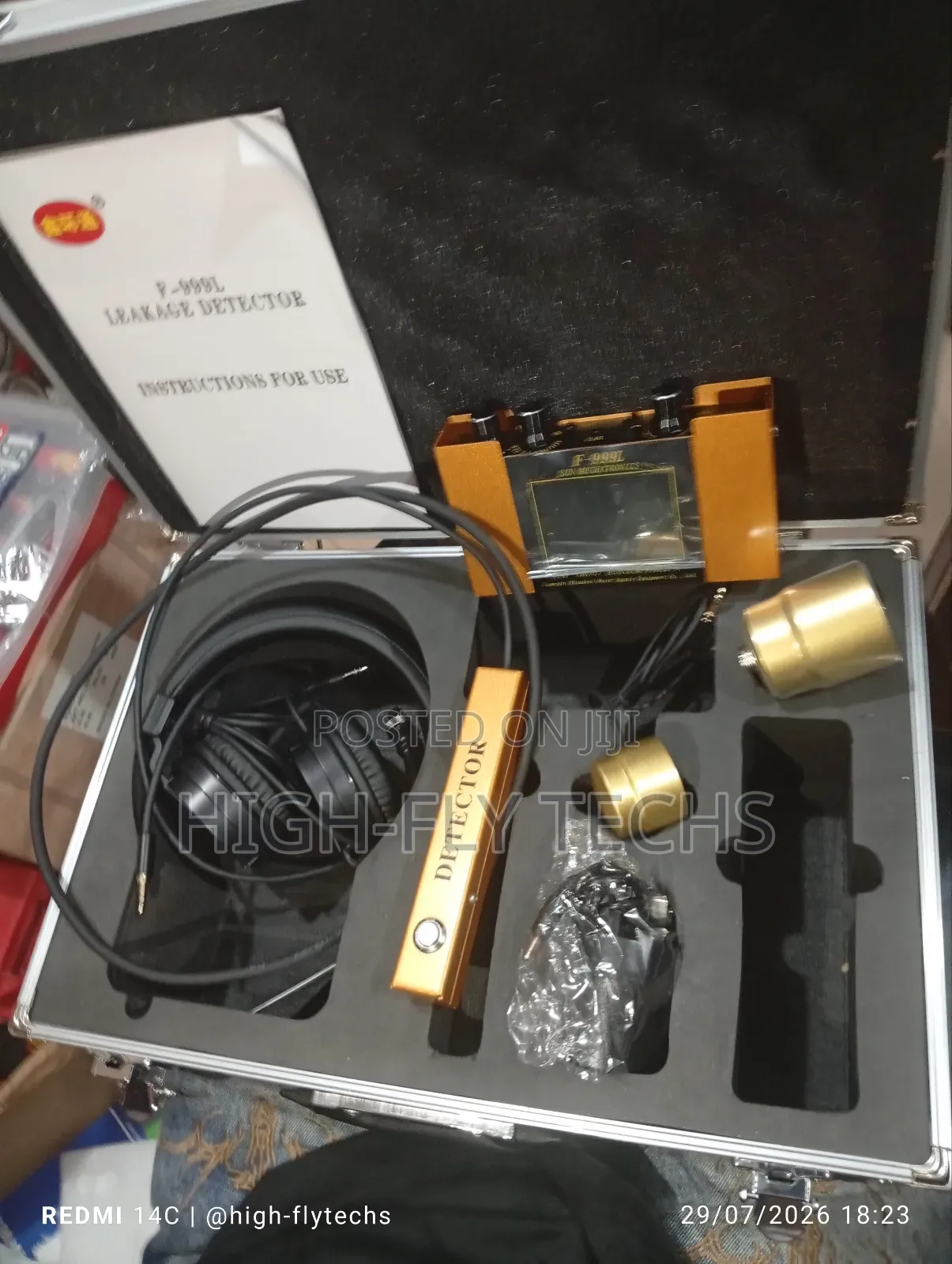 F-999l Industrial Pipe Leakage Detector