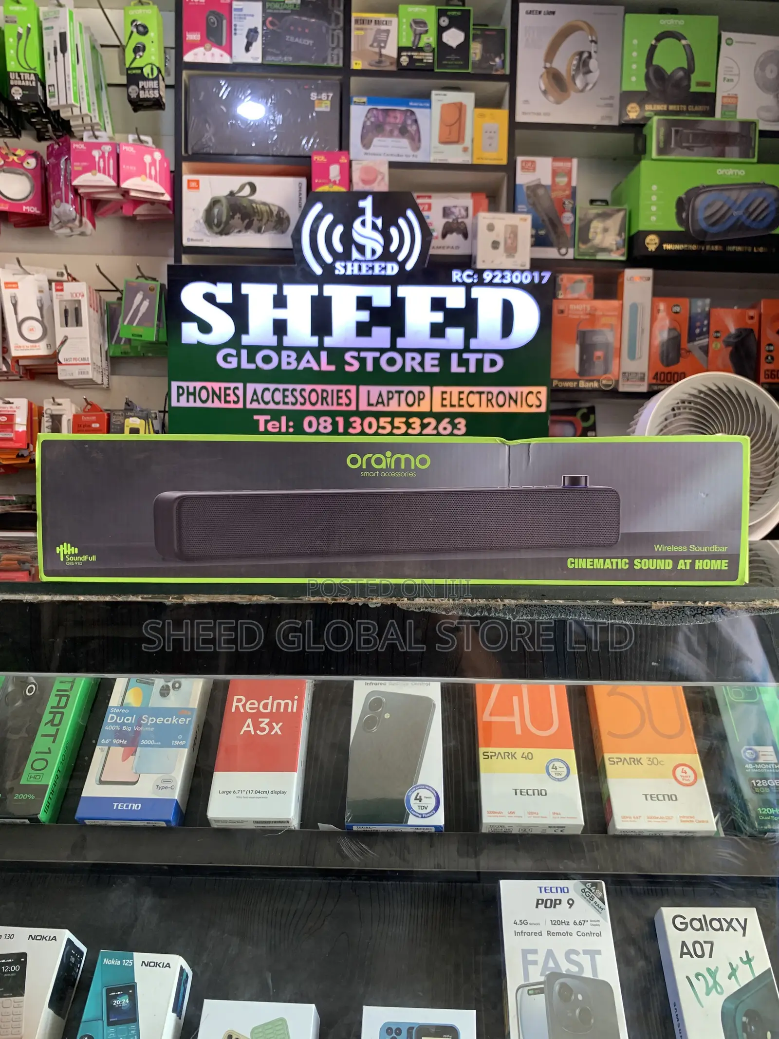 Oraimo Wireless Soundbar Cinematic Sound at Home